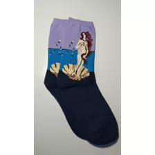 Calcetines Con Diseño De Obra De Arte, Ver Diseños