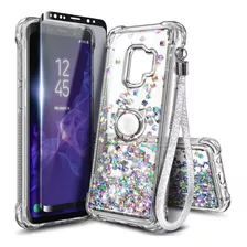 Funda Para Samsung Galaxy S9 - Transparente Con Brillos