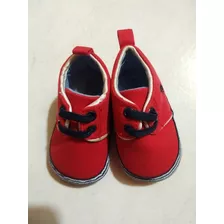 Zapatos Zapatillas De Bebé De Tela Talle 3-6 Meses 