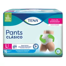 Pants Tena Clasico Largepaquete X 16 - Und a $3662