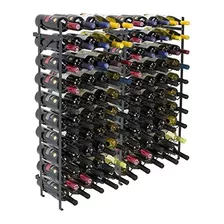 Sorbus Wine Display Rack 100 Bottle Gran Capacidad Wobble Fr