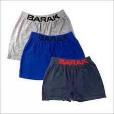 Pack X6 Boxer Hombre Barak Algodón Surtido Art. 501 T.s-xxl