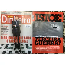 Kit Revista Isto É + Isto É Dinheiro Edição Semana Atual