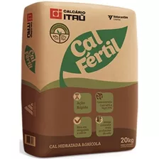 20kg Calcário Agrícola Dolomitico Calfértil Corretor De Solo