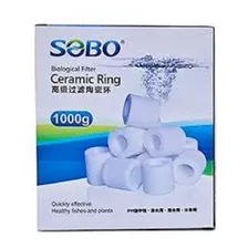 Anillos Canutillos Cerámicos Sobo 1kg Más Bacterias Acuario