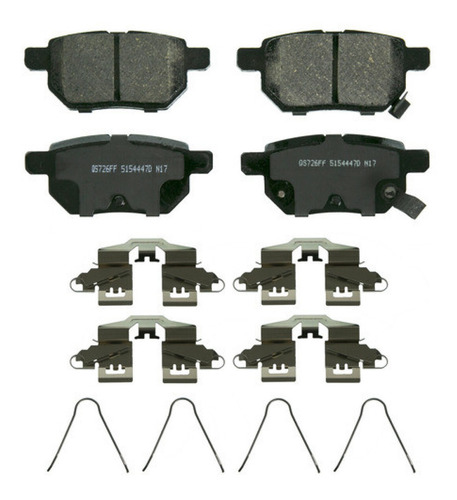Foto de Kit Balatas Ceramicas Tra Pontiac Vibe L 4 1.8l 09-10 Wagner