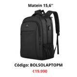 Bolso Matein / Laptop / Salveques / Mochila