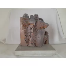 Escultura De Ceramica Vidriada // Terracota Esmaltada