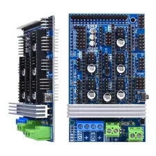 Modulo Shield Arduino Ramp 1.6 Placa Controlador Cnc 3d Ptec