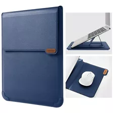 Funda Universal Laptop 13 Y 14 C/mouse Pad Hp Lenovo Azul