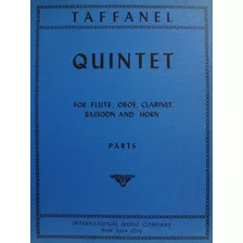 Partitura Flauta Oboe Clarinet Fagote Horn Quintet Taffanel