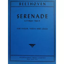 Partitura Violino Viola Cello Serenade In D Major Beethoven
