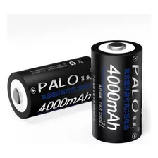 Pilha Recarregavel Palo Tamanho C 1,2v 4000mah Unidade