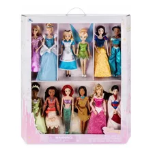 Set Deluxe Princesas 12 Muñecas 29cm Modelo 2021 Disney Sto