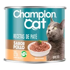 Lata Champion Cat Adulto Pollo 12 Un.
