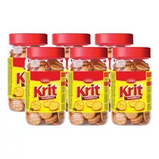 Kit 6 Biscoitos Sortidos Aperitivo Krit Krititas Cuetara