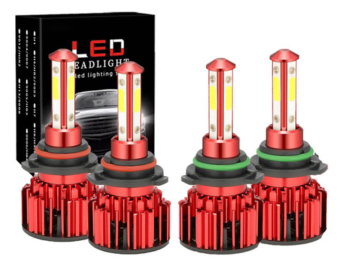 Kit De Faros Led Para Chevrolet High/low Beam 9005 9006 chevrolet SONORA