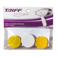 Kit Refil De Lixas Para Pedicuro Soft Feet Taiff - 10 Lixas