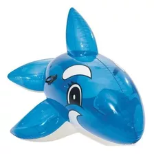 Flotador Inflable Ballena Azul 117 X 71 Cm