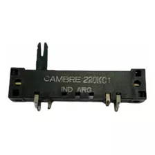 Pote Deslizable Cambre Stereo Lineal 2 X 250k C1 40mm