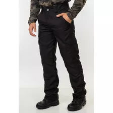 Calça Preta Cargo Tática Vigilante Segurança Poly 36 Ao 52