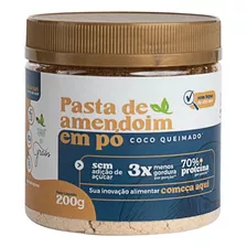 Pasta De Amendoim Em Pó Coco Queimado Terra Dos Grãos 200g