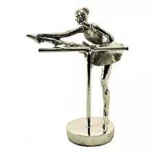 Figura Bailarina 20cm Escultura Ballet Danza Baile Zn 