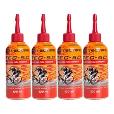 Óleo Lubrificante Tec 50 Base Cera 04 Unidades 120ml