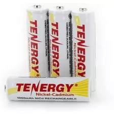 Bateria Pila Recargable Nicd Aa Tenergy 1000mah (4 Unidades)