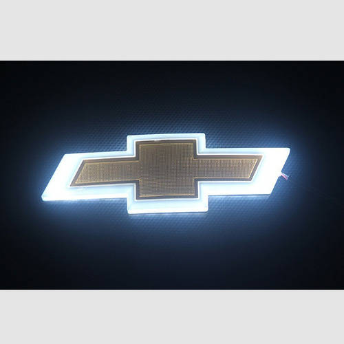 Logotipo De Chevrolet Con Iluminacin Trasera Led De 12 V Foto 2