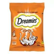 Petisco Para Gatos Adultos Frango Dreamies Pacote 40g