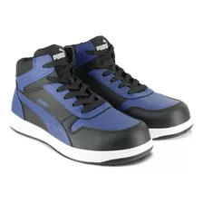 Bota Tipo Tenis Puma Safety P084 Antiestatico Para Hombre 