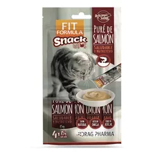 Fit Fórmula Snack Gato Puré De Salmón (4 X 15 Grs.)