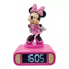 Reloj Despertador De Minnie Disney, Minnie Nightlight A...