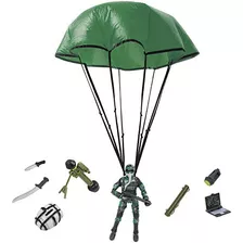 Click N' Play Military Toys Airborne Trooper Juego De 10 Pie