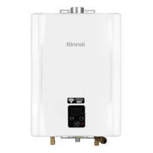 Aquecedor De Agua A Gás Rinnai Digital Gn 21 Litros E211 Cor Branco 127v/220v