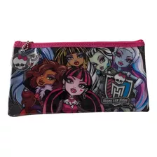 Cartuchera Con Cierre Plana Monster High Grupo 6504