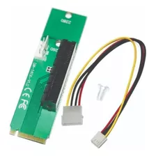 Adaptador Ngff M.2 A Pcie Mineria Riser M2 A Pcie X 1