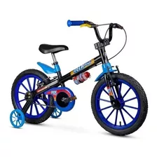 Bicicleta Aro 16 Tech Boys Nathor - 5 Anos Com Rodinhas