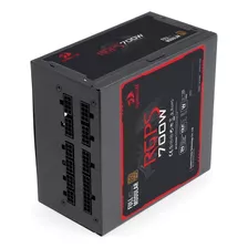 Fonte 700w Redragon Rgps Full Modular Pfc Ativo Gc-ps005-1 Cor Preto 110v/220v