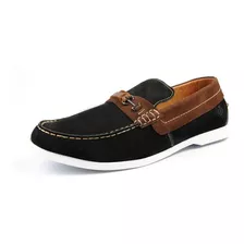 Mocassim Masculino Sapatenis Sapato Fivela Couro Legítimo