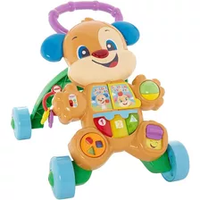 Perrito Andadera De Aprendizaje Fisher Price Walker Color Azul