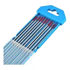 Eletrodo Tungstenio Torio 2% Vermelho - 2,40x150mm - 10 Pçs