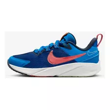 Tênis Nike Star Runner 4 Infantil Cor Azul Tamanho 27 Br