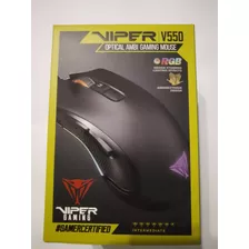 Mouse Gamer Patriot Viper V 550 Rgb Negro Nuevo Original