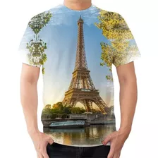 Camisa Camiseta Personalizada Paris França Europa 5