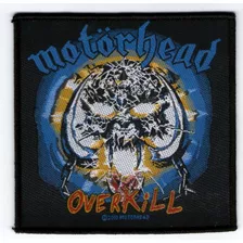 Patch Microbordado - Motorhead - Overkill - Patch 53 Oficial