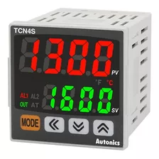 Controlador De Temperatura Duplo Display Tcn4s-24r Autonics
