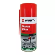 Grafito Spray Lubricante Llaves Candados 200 Ml Wurth