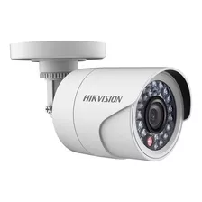 Câmera De Segurança Hikvision Ds-2ce16c0t-irpf(2.8mm) Turbo Hd Com Resolução De 1mp Visão Nocturna Incluída Branca